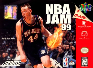 NBA Jam 99 (USA) box cover front